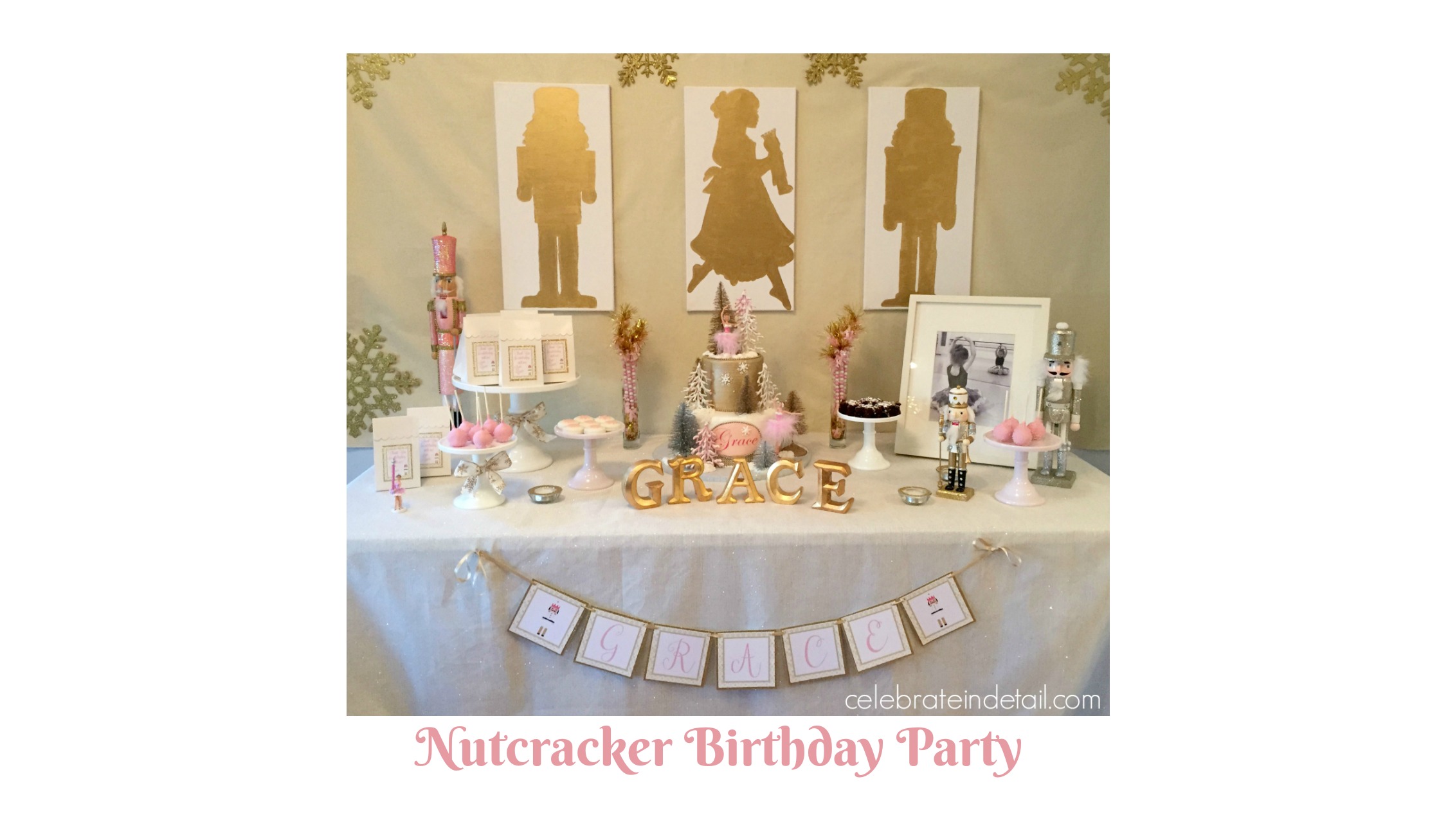 nutcracker party www.celebrateindetail.com