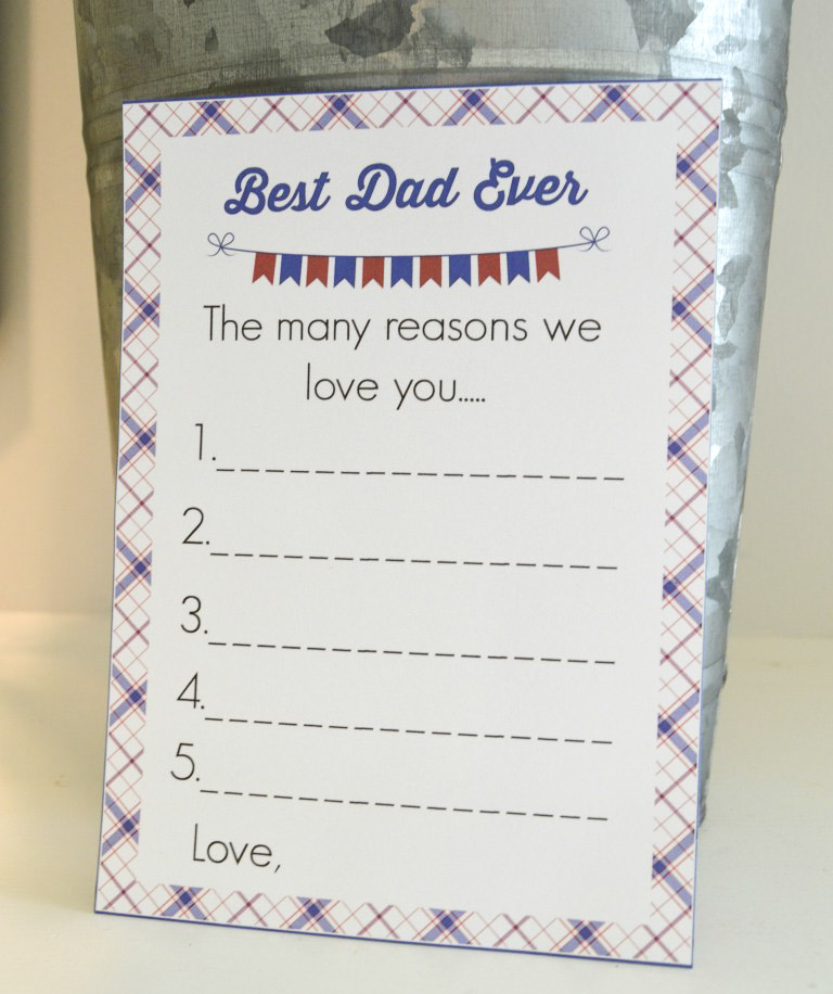 Father's Day printables! - Gracious Adventures